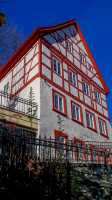 Karlovy Vary | Hrázděný dům Zlatý jelen